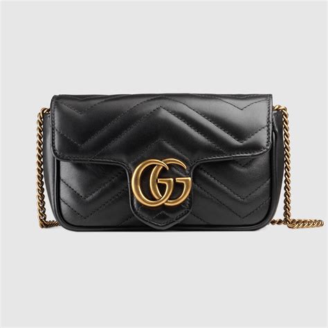 gucci bag marmont|borsa gucci marmont nera.